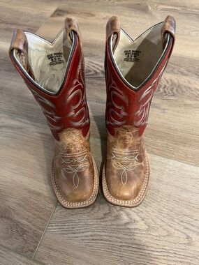 Old West cowboy boots- size toddler 8 1/2 D
